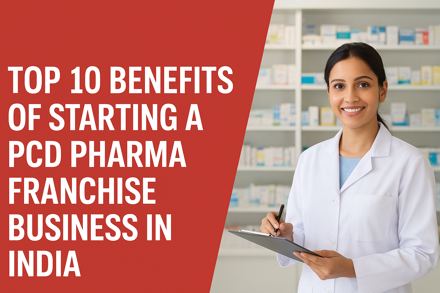 Top 10 Benefits of Starting a PCD Pharma Franchise Business in India